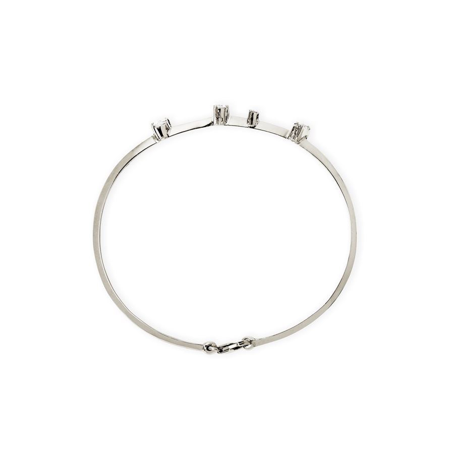 White gold 'Balance' bracelet BALANCE | BR MQ TO BGAU18B CT 0,34